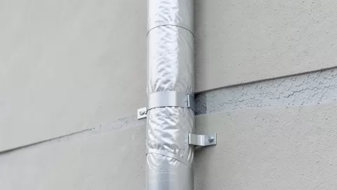 izolacja rury spustowej 1mb system rynny ukrytej